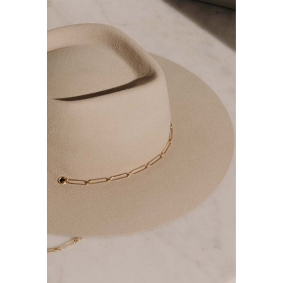 Van Palma Ulysse Bi-Chain Hat in Off-White Small - Picture 8 of 10